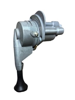 Кран тормозной обратного действия с ручным управлением (3 вывода) КАМАЗ, БЕЛОМО