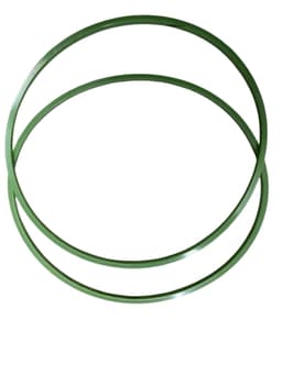 Р/к масляного фильтра КАМАЗ ЕВРО (зел. фторсиликон) 2 одинаковых фильтра, СТРОЙМАШ р/к 28