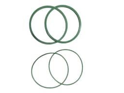 Р/к масляного фильтра КАМАЗ ЕВРО (зел. фторсиликон) 2 разных фильтра, СТРОЙМАШ р/к 17