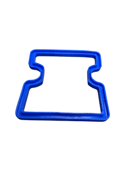 Прокладка клапанной крышки Камаз Евро (фторосиликон, синяя), КВАДРАТИС